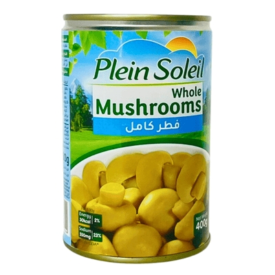 Plein Soleil Whole Mushrooms 400g