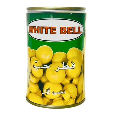White Bell Mushrooms Wholes 400g