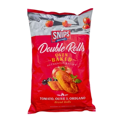 Snips Double Rolls Tomato, Olive & Oregano 80g