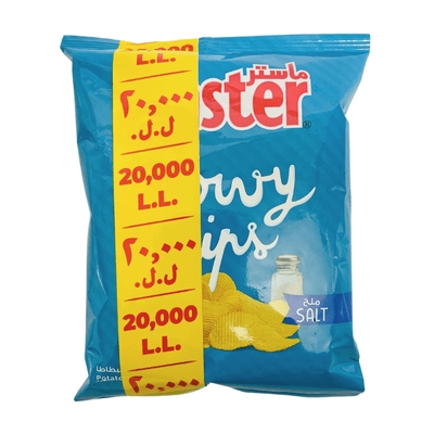 Master Curvy Chips Salt 32g