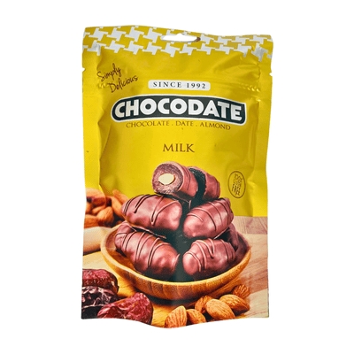 Chocodate Chocolate.Date.Almond Milk 100g