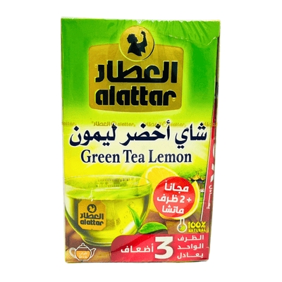 Al Attar Green Tea Lemon 12 bags