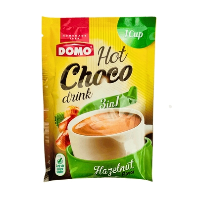 Domo Hot Choco Drink 3in1 Hazelnut 22g