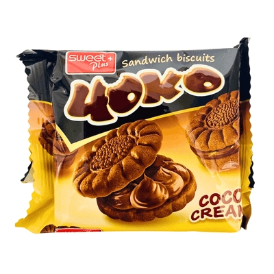 Sweet+ 4oko Cocoa Cream Biscuits 76g