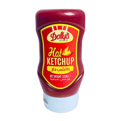 Dollys Hot Ketchup 320g