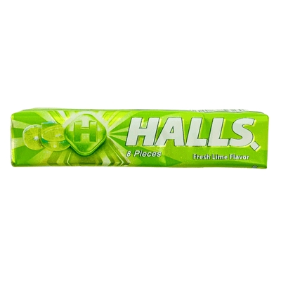Halls 8pcs Fresh Lime Flavor