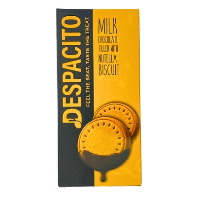 Despacito Milk Chocolate Filled With Nutella Biscuit 75g