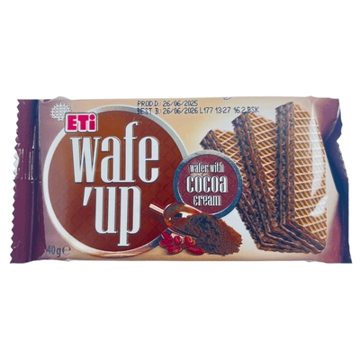 Eti Wafe'up Wafer With Cocoa Cream 40g