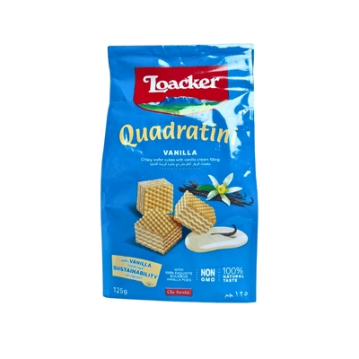 Loacker Quadratini Vanilla 125g