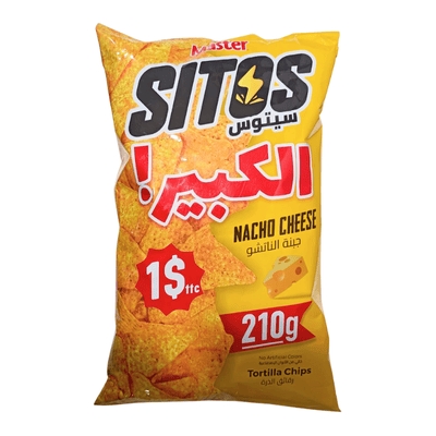 Master Sitos Nacho Cheese 210g