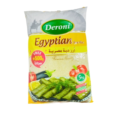 Deroni Egyptian Rice 5Kg