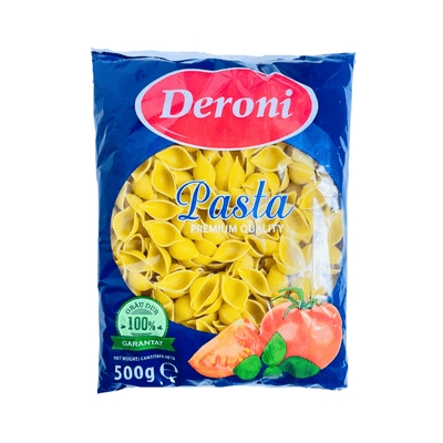 Deroni Pasta Conchiglioni 500g