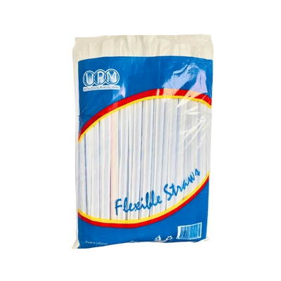 UPM Plastic Flexible Straws