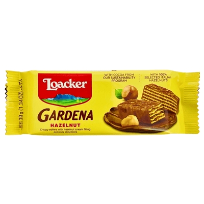 Loacker Gardena Hazelnut 38g