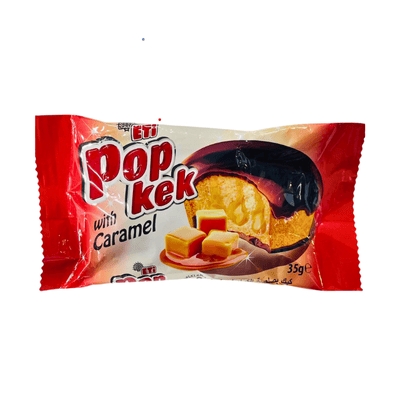 Eti Pop Kek With Caramel 35g