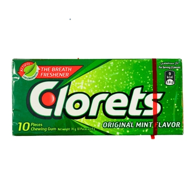 Clorets Original Mint Flavor 10pcs