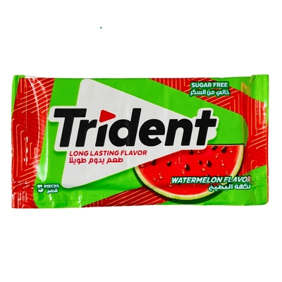 Trident Watermelon Sugar Free *5pcs