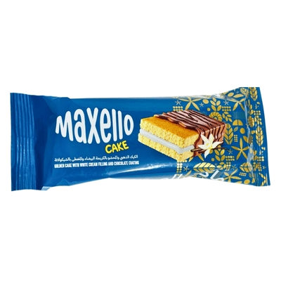Maxello Cake With White Milk Cream 30g