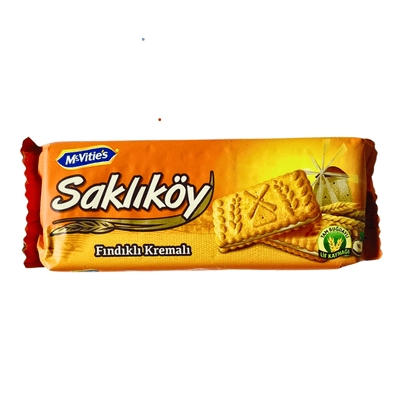 McVities Saklikoy Biscuits With Hazelnut Cream 100g