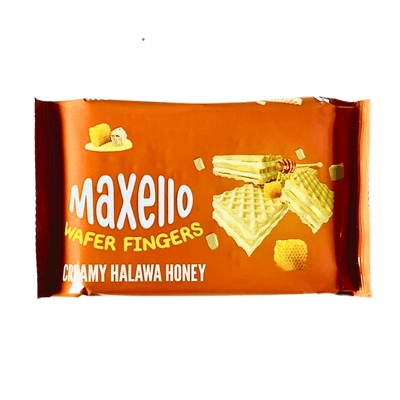 Maxello Wafer Fingers Creamy Halawa Honey 40g