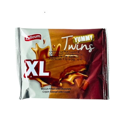 Twins XL Biscuit Filled With CHocolate Cream Coated With Cocoa 36g
