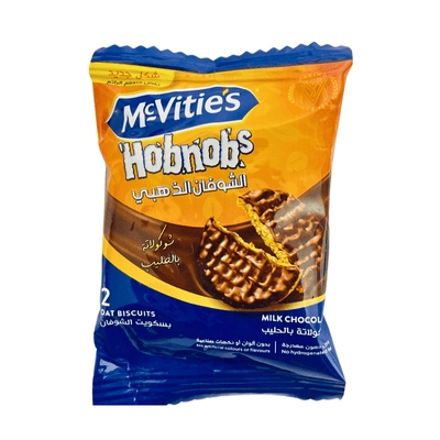 McVities Hobnobs Milk Chocolate *2 *28.5g