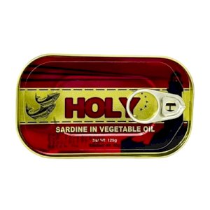 Holy Sardines In Vegetable Oil 125g
