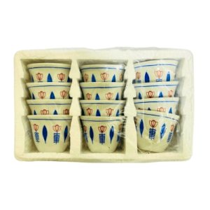 Arabic Coffee Cups Set *12pcs