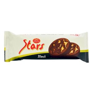 Stars Biscuits Black 34g