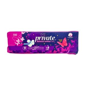 Private Maxi Night With Wings 10mm *9