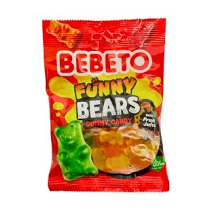 Bebeto Funny Bears Gummy Candy 80g