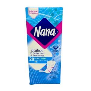 Nana Dailies V-Protection & Freshness 28 Long Deo Liners With Scent