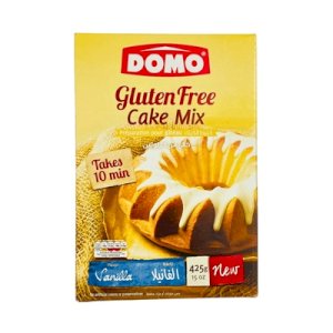 Domo Gluten Free Cake Mix Vanilla 425g