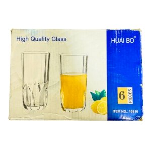 Huai Bo High Quality Glass *6pcs