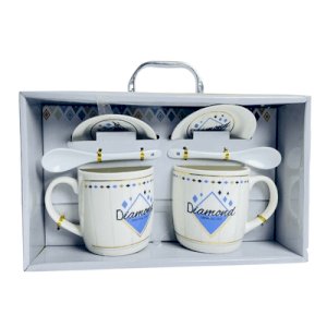 Diamond Minimalism Mug *2pcs