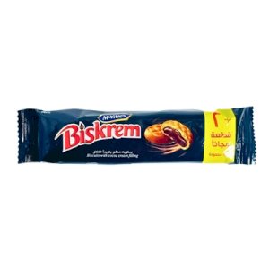 Biskrem 6+2 pcs Biscuits With Cocoa Cream 60g