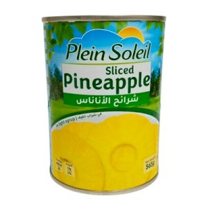 Plein Soleil Sliced Pineapple 565g