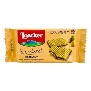 Loacker Sandwich Hazelnut Wafer 25g