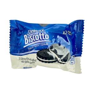 Elegance Biscotto Black And White 34g
