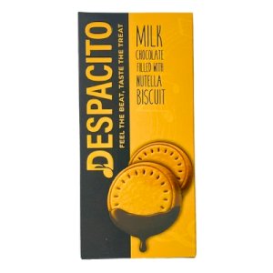 Despacito Milk Chocolate Filled With Nutella Biscuit 75g