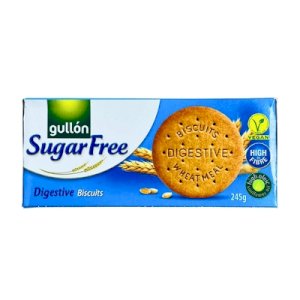 Gullon Digestive Sugar free Vegan High in Fiber 245g