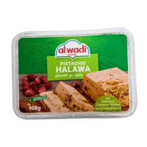 Alwadi Pistachio Halawa 908g