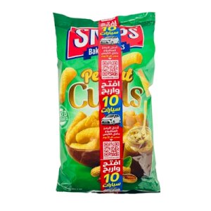 Snips Backed Peanut Curls 100g