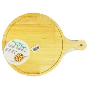 Wooden Pizza Plate