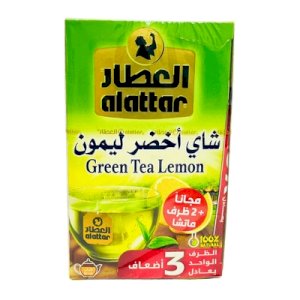 Al Attar Green Tea Lemon 12 bags