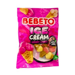 Bebeto Ice Cream Gummy Candy 80g