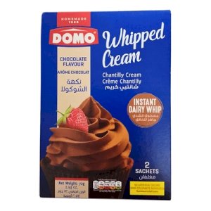 Domo Whipped Cream Chocolate Flavour 72g