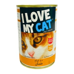 I Love My Cat Chunks With Lamb 415g