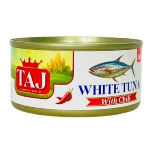 Taj White Tuna In Oil With Chili 185g