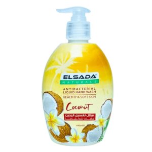 Elsada Antibacterial Liquid Hand Wash Coconut 440ml